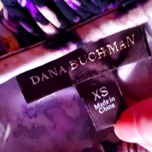 Dana Buchman floral print dress; xs